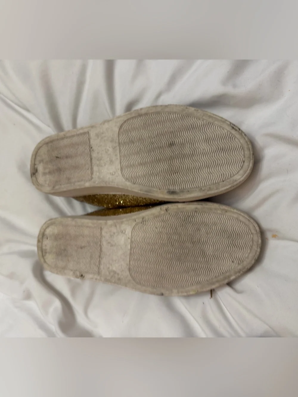 Corkys Gold & Silver Glitter Low-Top Sneakers - Picture 3 of 3